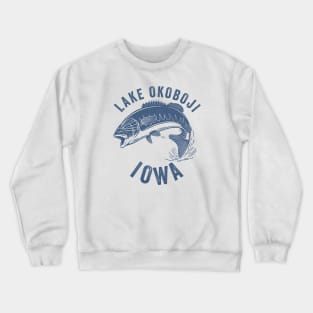 Okoboji Lake Iowa Crewneck Sweatshirt